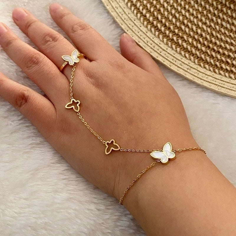 The Flutterlink Hand Chain