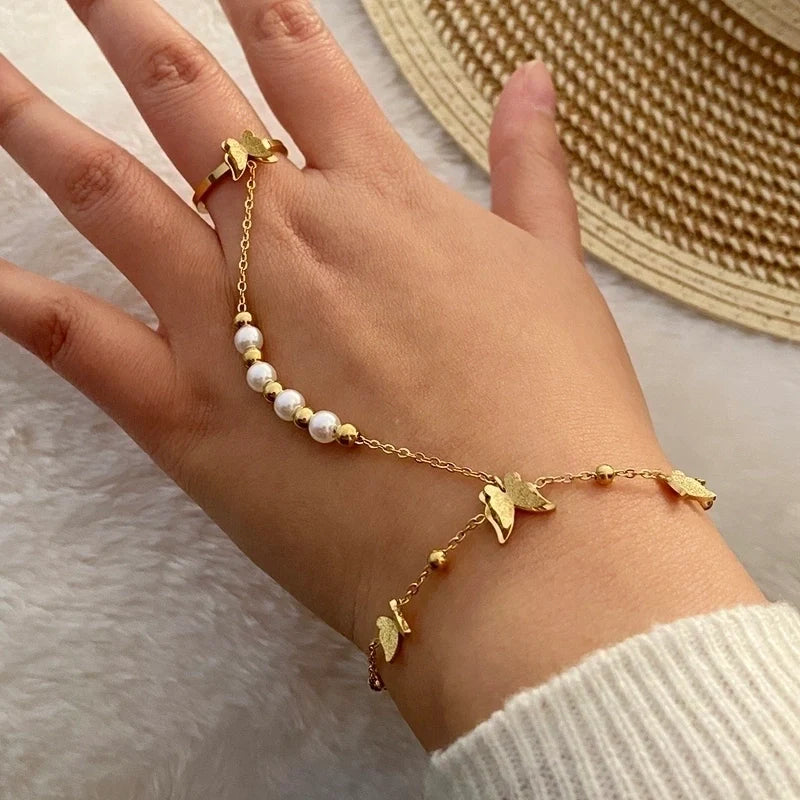 The Flutterlink Hand Chain