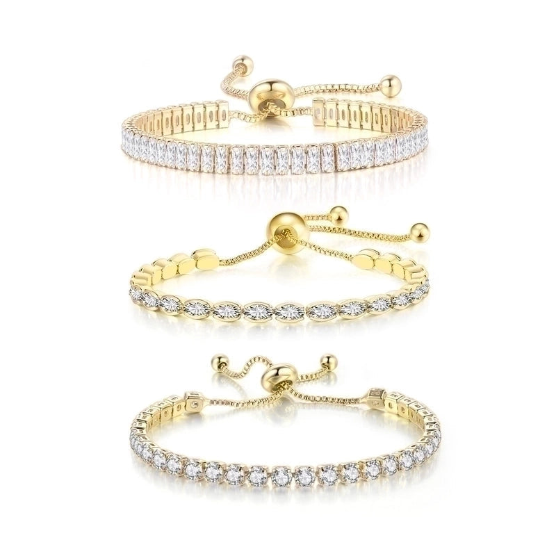 Adjustable Tennis Bracelet