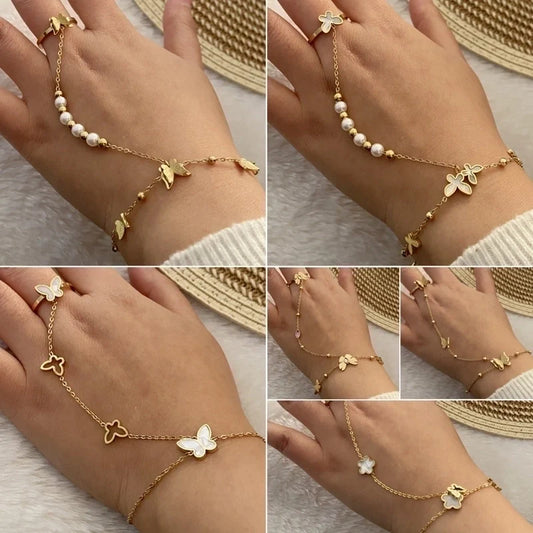The Flutterlink Hand Chain