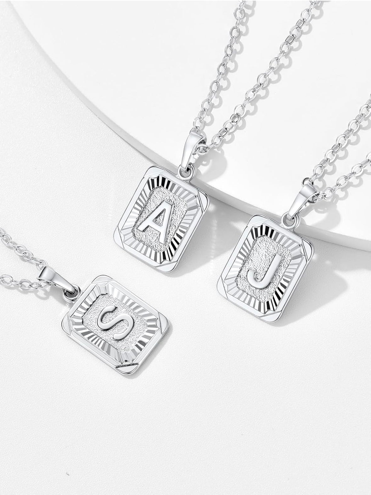 C & C Initial Necklace