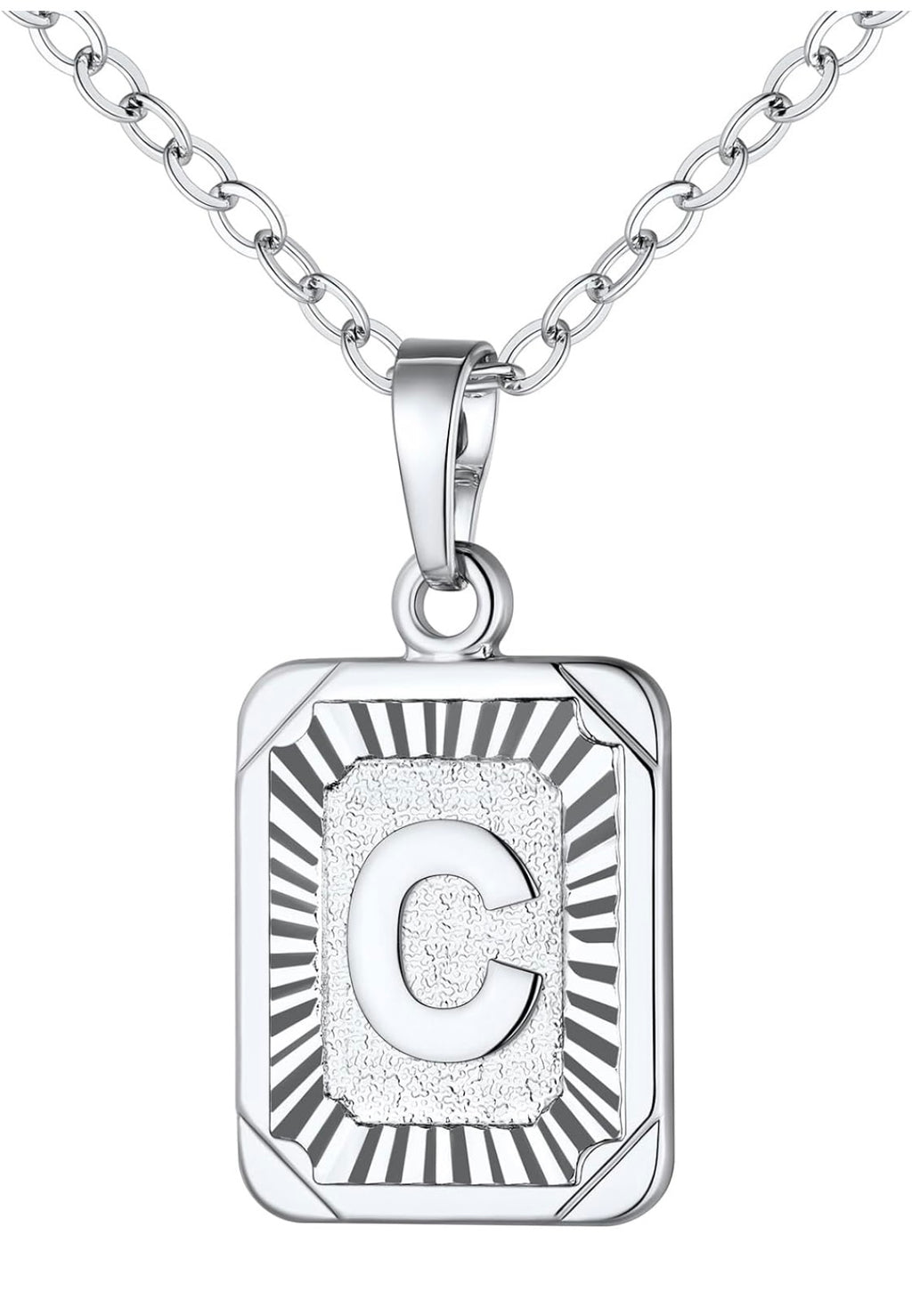 C & C Initial Necklace