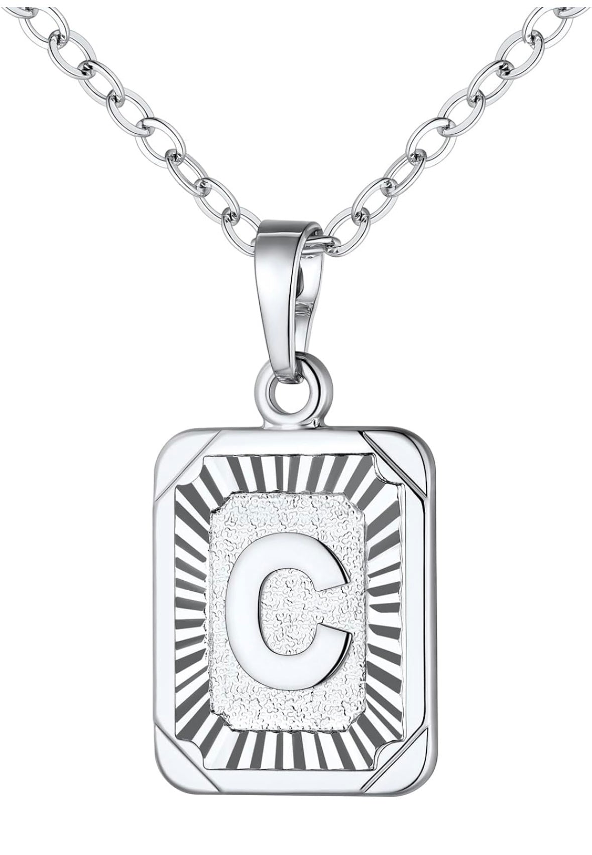 C & C Initial Necklace