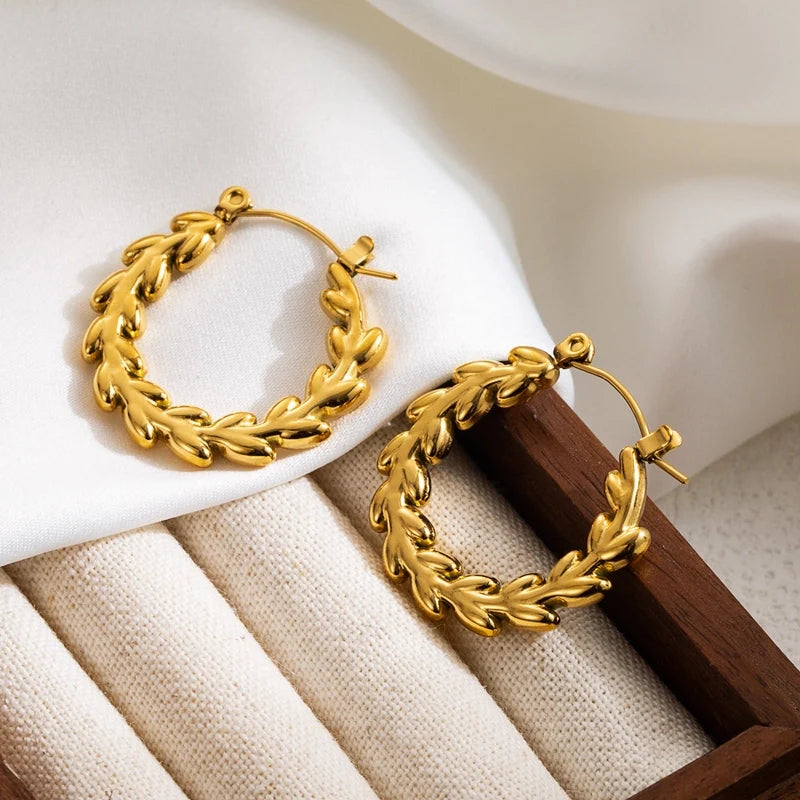 Golden Muse Hoop Collection