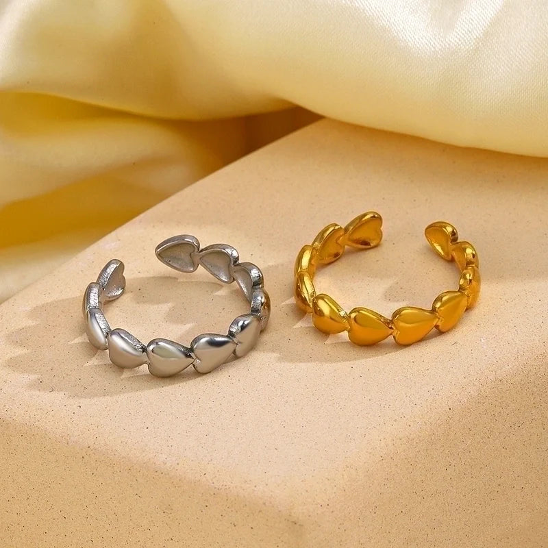 Linked in Love Ring