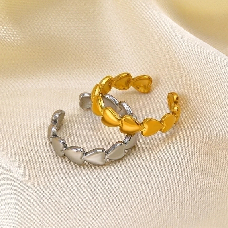 Linked in Love Ring